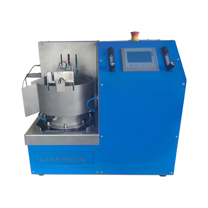 LMFTM bottom-driven flotation machine with temperature meter LAARMANN LMFTM bottom-driven flotation machine equipped with a temperature meter