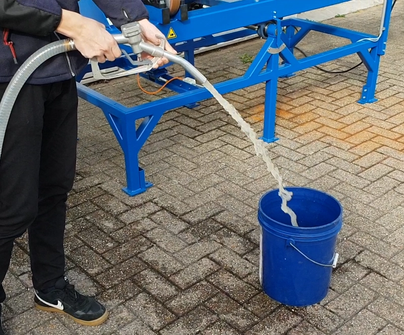 continuous-ball-mill-collector-and-dispencer-air-controlled-pump