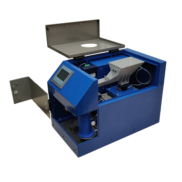 Micro sample divider weight-based sampling