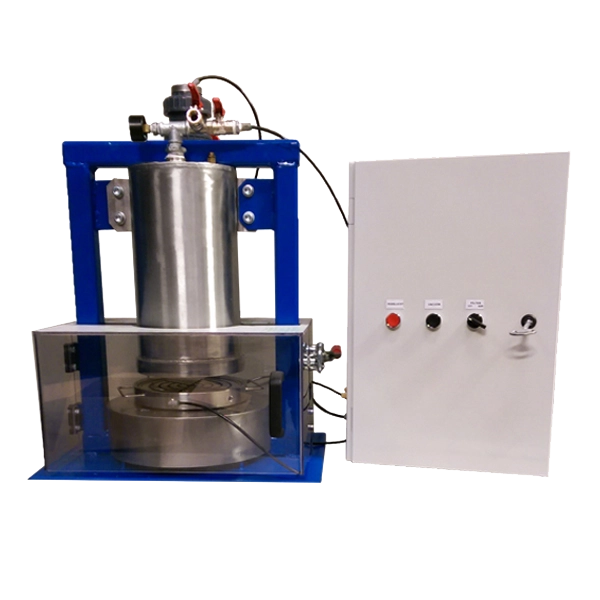 Pressure filter table mounted version PED