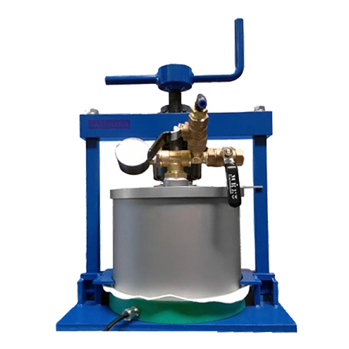 Pressure filter table mounted version