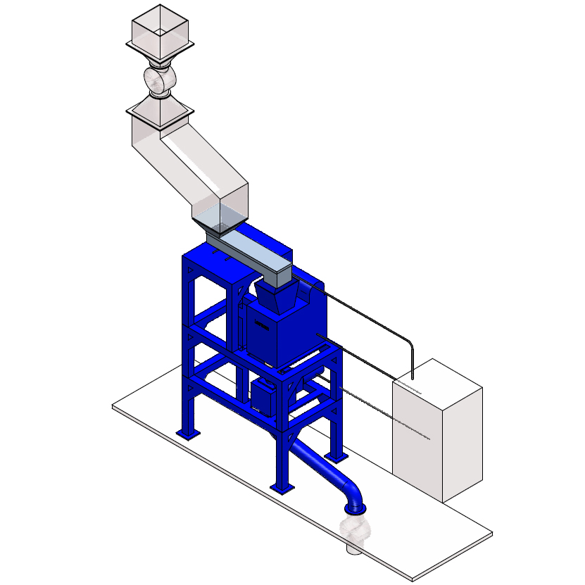 lmc100d-jaw-crusher-and-cm500-cutting-mill-combo