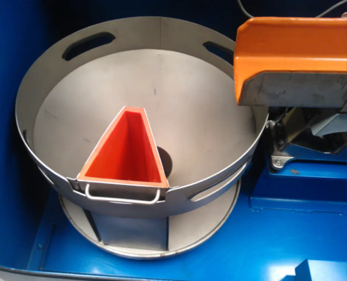 PU coating bucket set rotary sample divider