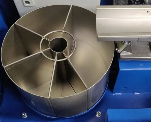 rotary sample divider custom percentage buckets and custom grip point