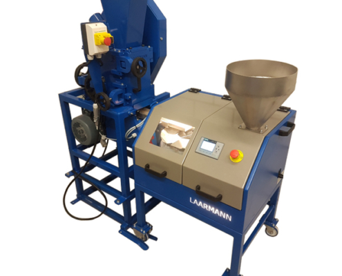 rotary sample divider and jaw crusher combination for sampling